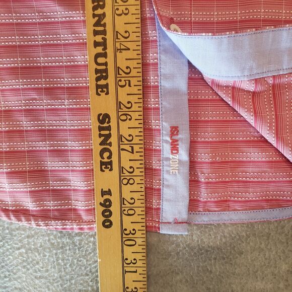 Tommy Bahama Coconut Point Island Zone Hawaiian‎ Aloha Shirt Mens Medium Pink - Picture 5 of 6